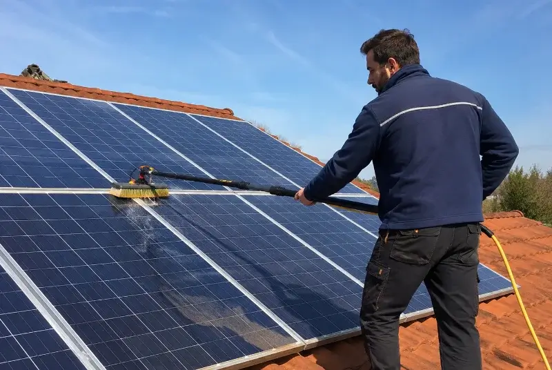 Nettoyage et entretien de panneaux solaires à Aix-en-Provence